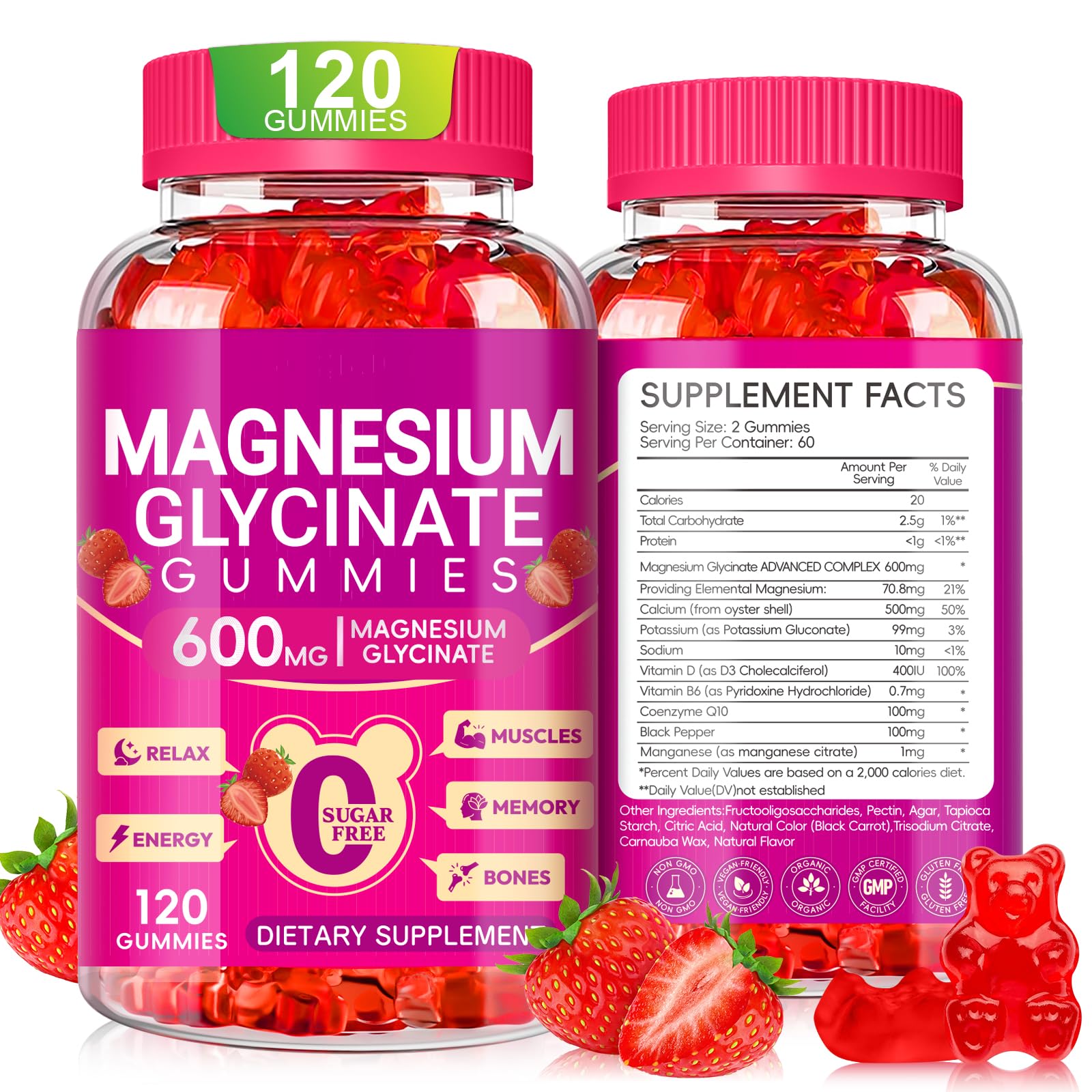 Cytona envase frontal mostrando 120 gomitas y beneficios