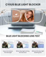 Cyxus detalle de lente PC resistente que protege y aporta ligereza