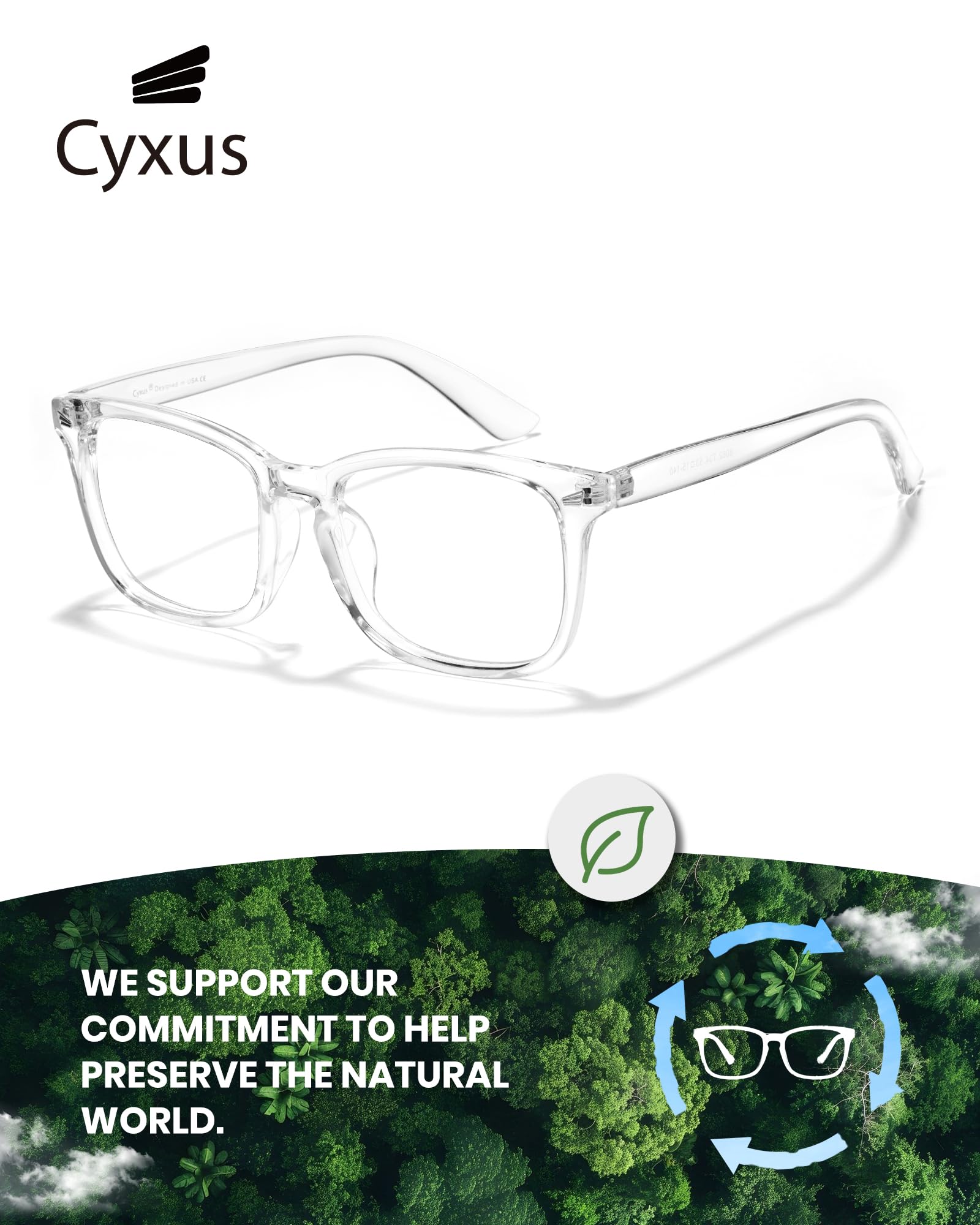 Cyxus etiqueta de garantía vida útil que ofrece confianza al cliente
