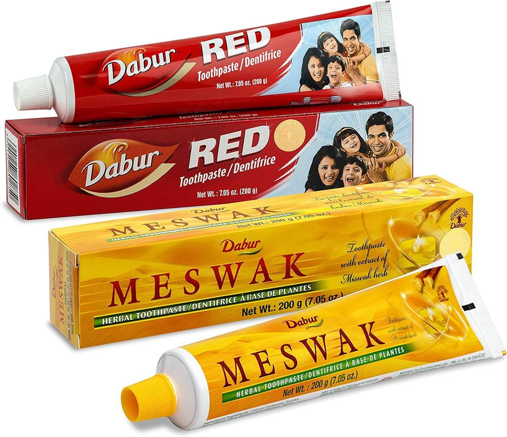 Dabur detalle de Miswak como ingrediente que ayuda a reducir placa