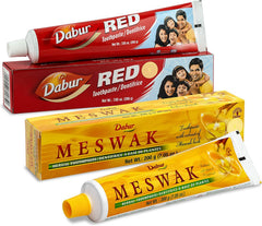 Dabur detalle de Miswak como ingrediente que ayuda a reducir placa