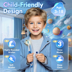DADA-TECH primer plano de cerdas redondeadas que protegen encías sensibles