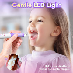 DADA-TECH luces LED arcoíris en boca convierte cepillado en juego motivador