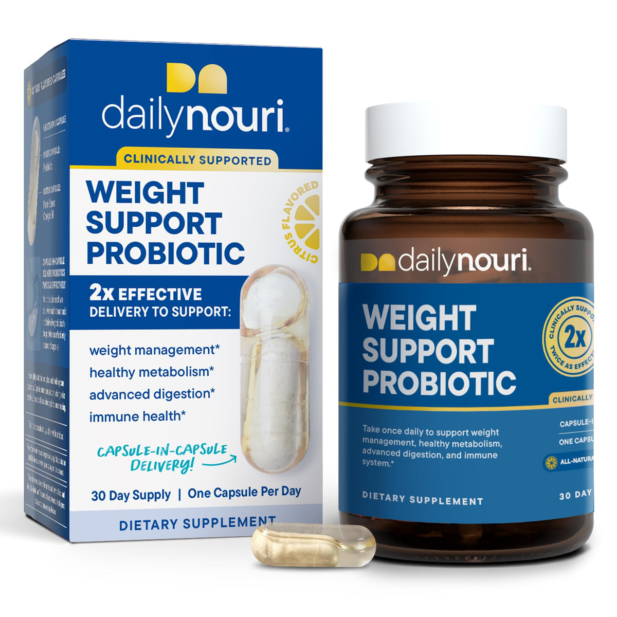 Daily Nouri frente del empaque mostrando diseño y beneficios claros