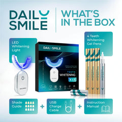 DailySmile comparación de tamaño con mano que muestra diseño compacto