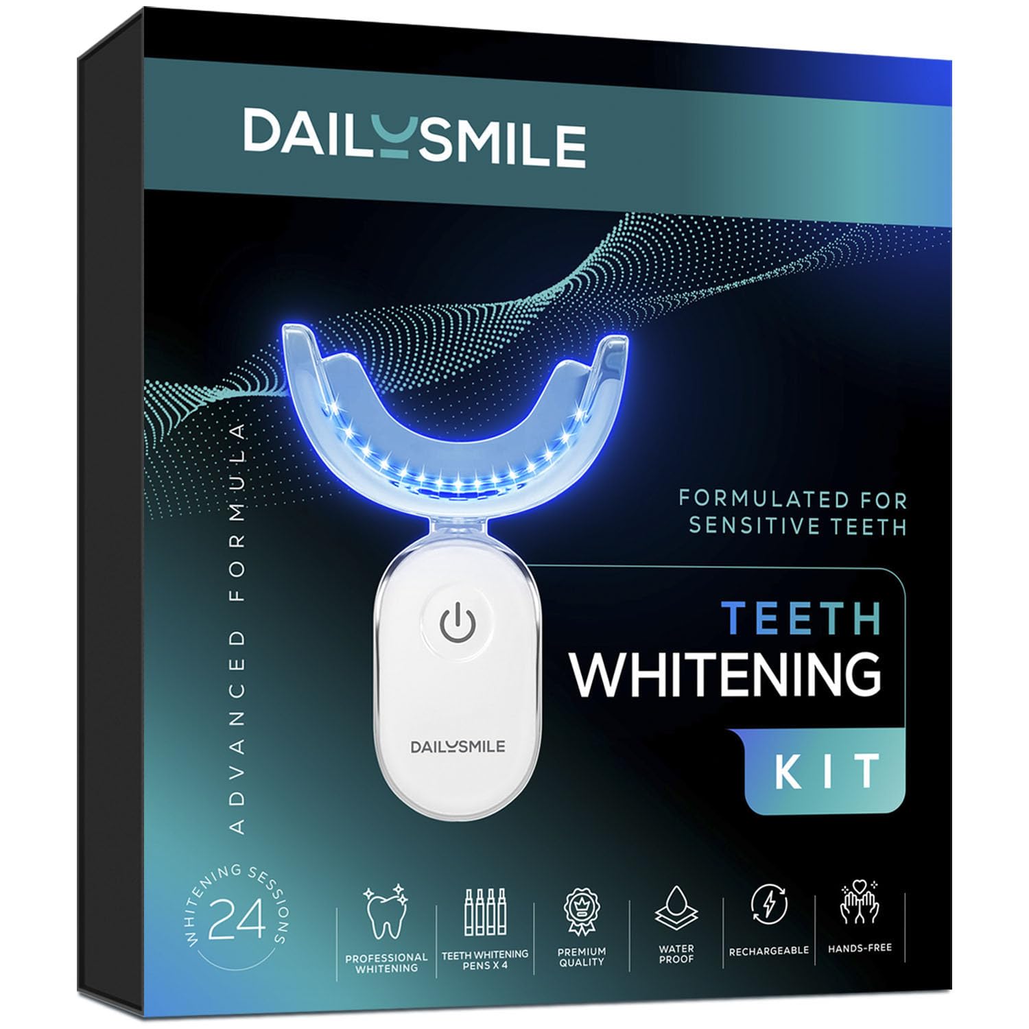 DailySmile empaque frontal mostrando kit completo y beneficio de conveniencia
