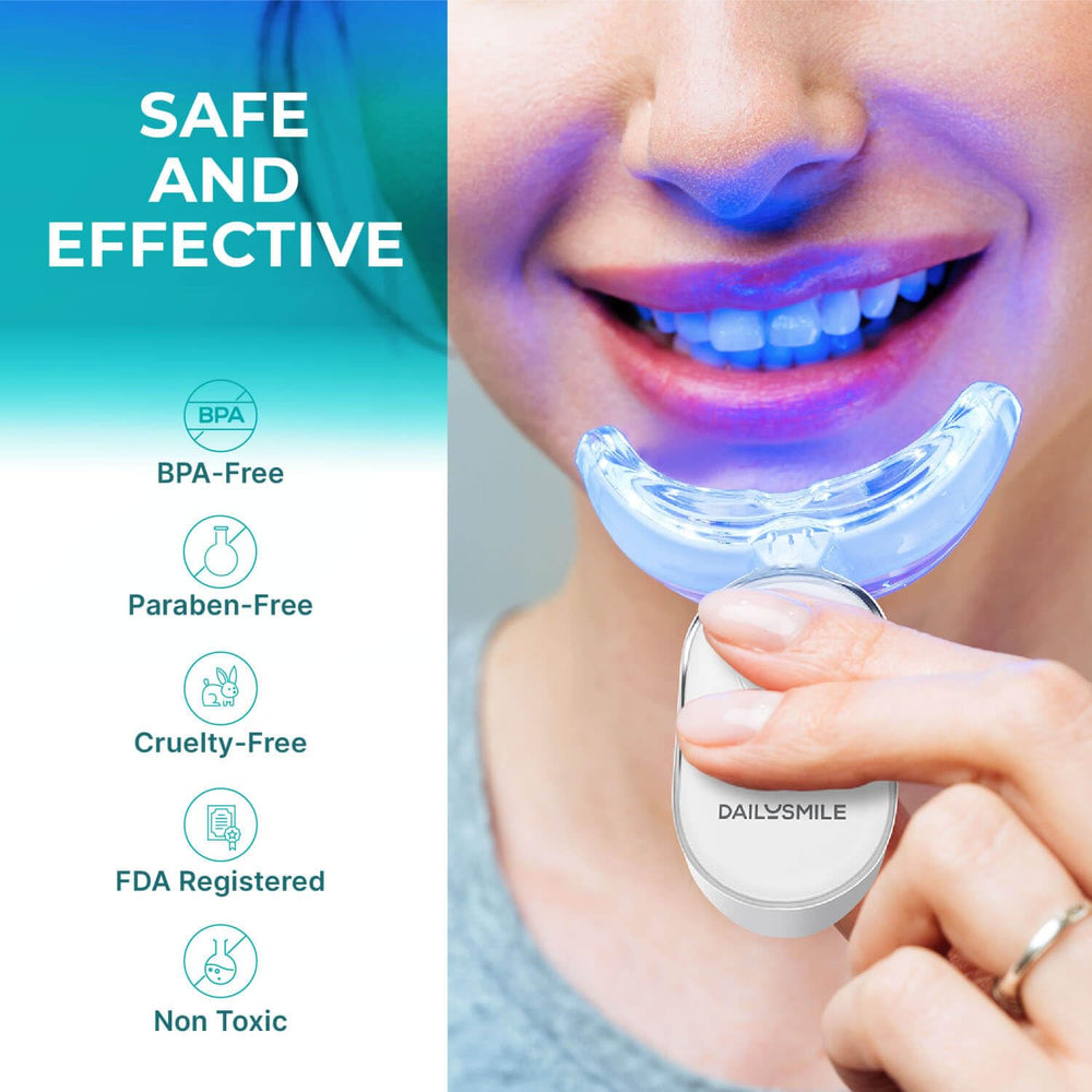 DailySmile uso manos libres en baño mostrando comodidad y resistencia al agua