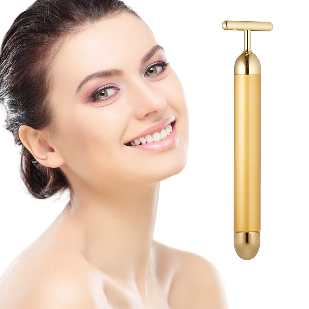 DANGSHAN Beauty Bar frontal mostrando diseño T y acabado dorado, efecto elegante