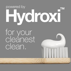 Davids detalle de la etiqueta que destaca Hydroxi y ingredientes naturales