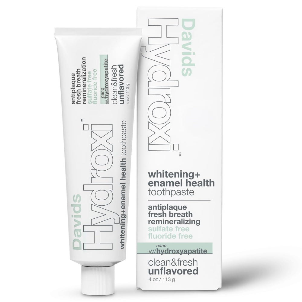 Davids frontal del tubo 4oz mostrando diseño y sello EWG, beneficio confianza