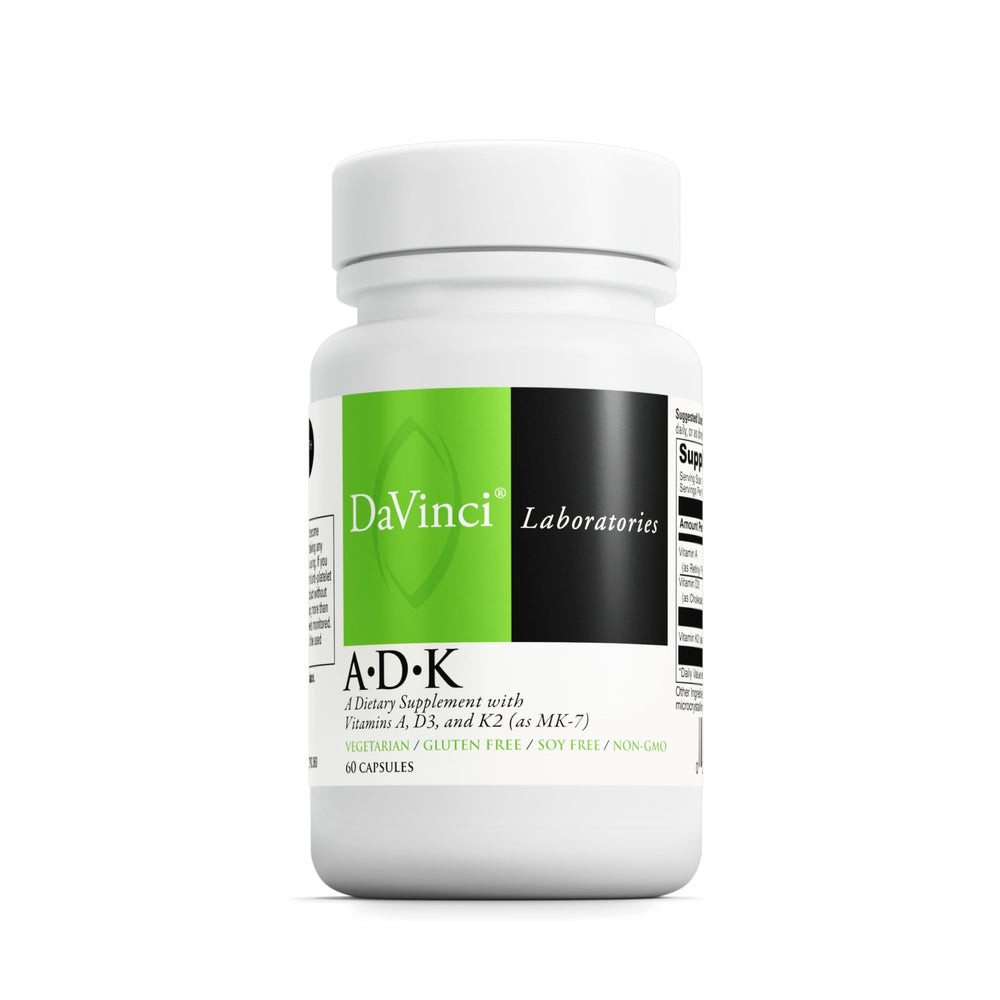 DAVINCI etiqueta frontal del envase mostrando ingredientes clave y beneficios