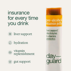 DAYGUARD stick individual sabor mango listo para consumir y práctico
