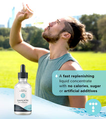 Total Hydration Daylyte en escena deportiva facilita hidratación durante ejercicio