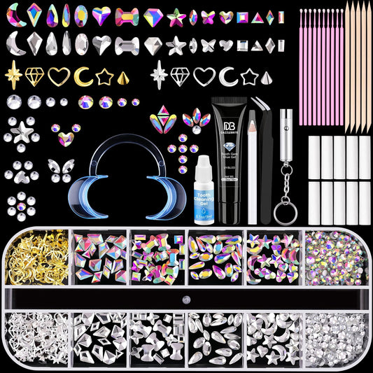 DAZZLEBRITE empaque frontal mostrando kit completo y beneficios