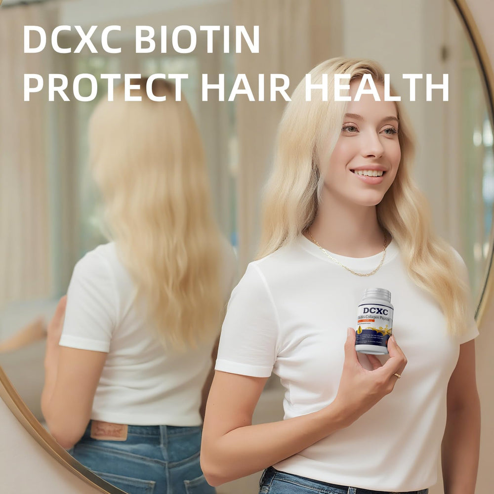 DCXC frasco abierto con cápsulas visible para control de dosis