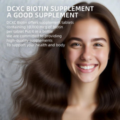DCXC tabletas en mano mostrando dosificación fácil y práctica