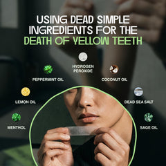 Dead Simple sobre individual abierto para higiene y transporte fácil