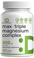 DEAL SUPPLEMENT botella frontal mostrando diseño y capacidad