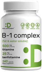 DEAL SUPPLEMENT botella frontal mostrando 240 cápsulas y sello probado