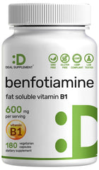 DEAL SUPPLEMENT botella frontal mostrando etiqueta clara y ventaja de pureza
