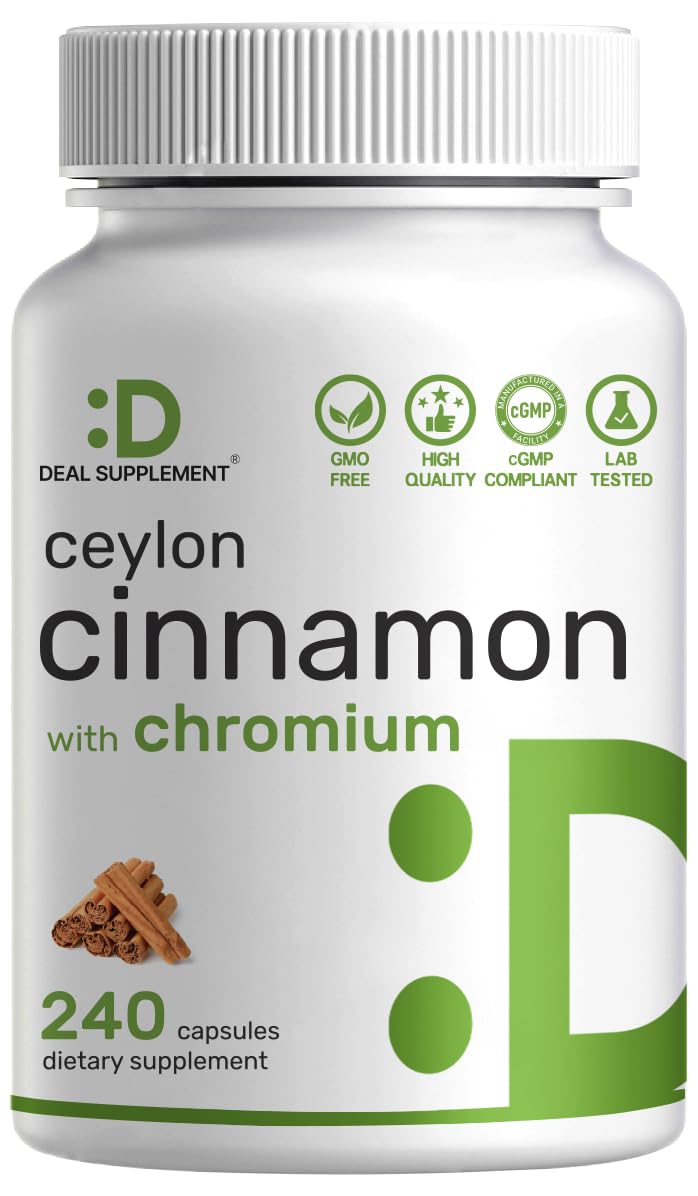DEAL SUPPLEMENT frasco frontal de canela Ceylán con suministro prolongado