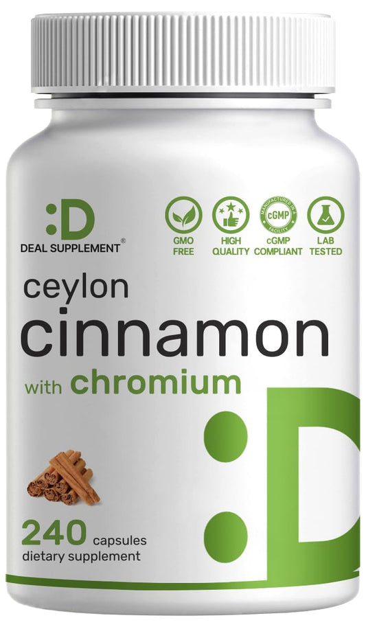 DEAL SUPPLEMENT frasco frontal de canela Ceylán con suministro prolongado
