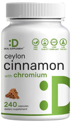 DEAL SUPPLEMENT frasco frontal de canela Ceylán con suministro prolongado