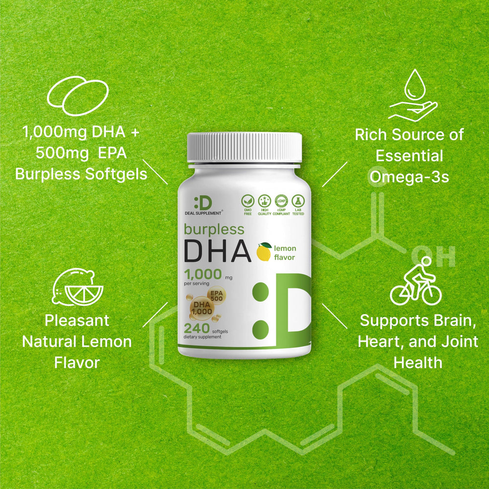 DEAL SUPPLEMENT cápsula en mano para comparar tamaño y facilitar la ingesta diaria