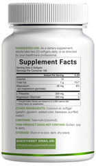 DEAL SUPPLEMENT cápsula abierta mostrando aceite de coco y composición