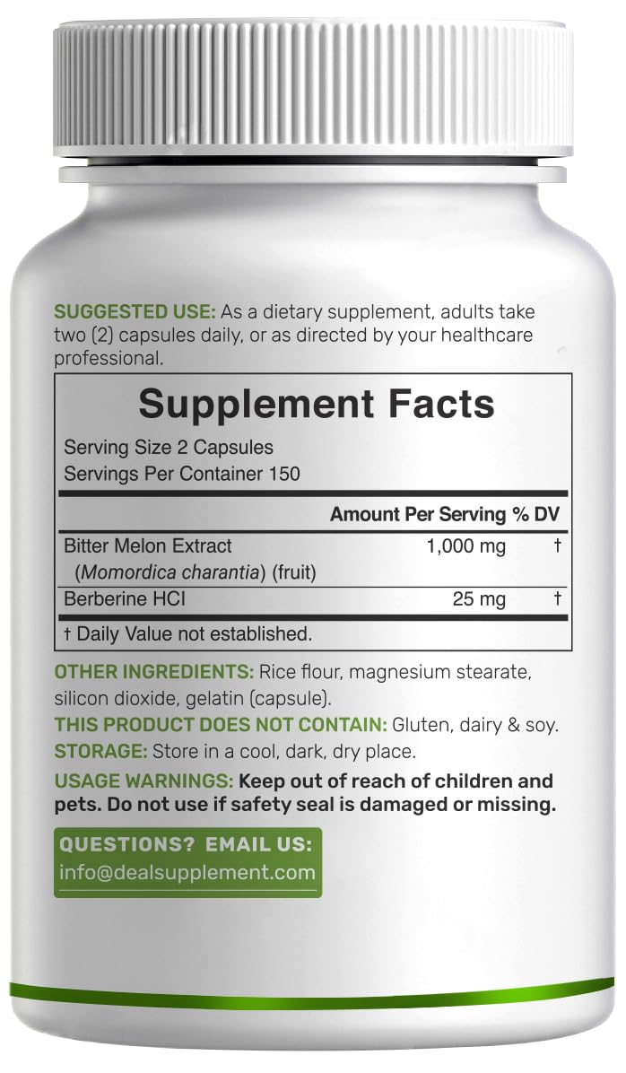 Cápsulas de Deal Supplement vertidas para mostrar su aspecto y dosificación