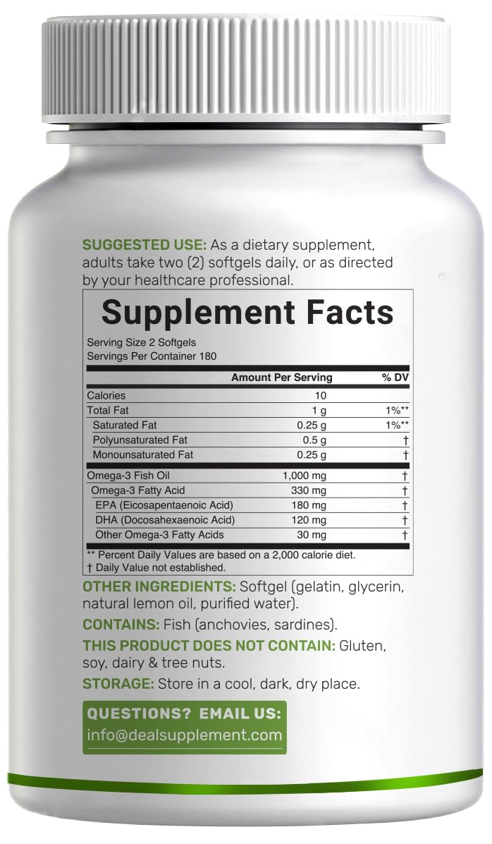 DEAL SUPPLEMENT gota de aceite con limón natural destacando sabor fresco