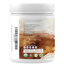DEAL SUPPLEMENT tarro abierto con polvo para ver calidad y frescura