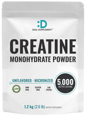 DEAL SUPPLEMENT envase frontal mostrando 1,2 kg y 240 servicios, claridad en formato