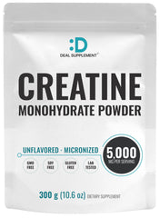 DEAL SUPPLEMENT envase frontal mostrando 300 g y 60 servicios