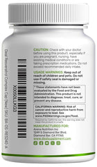 DEAL SUPPLEMENT empaque con sello de laboratorio, indica controles de calidad