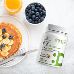 DEAL SUPPLEMENT etiqueta con ingredientes y pruebas de terceros visibles