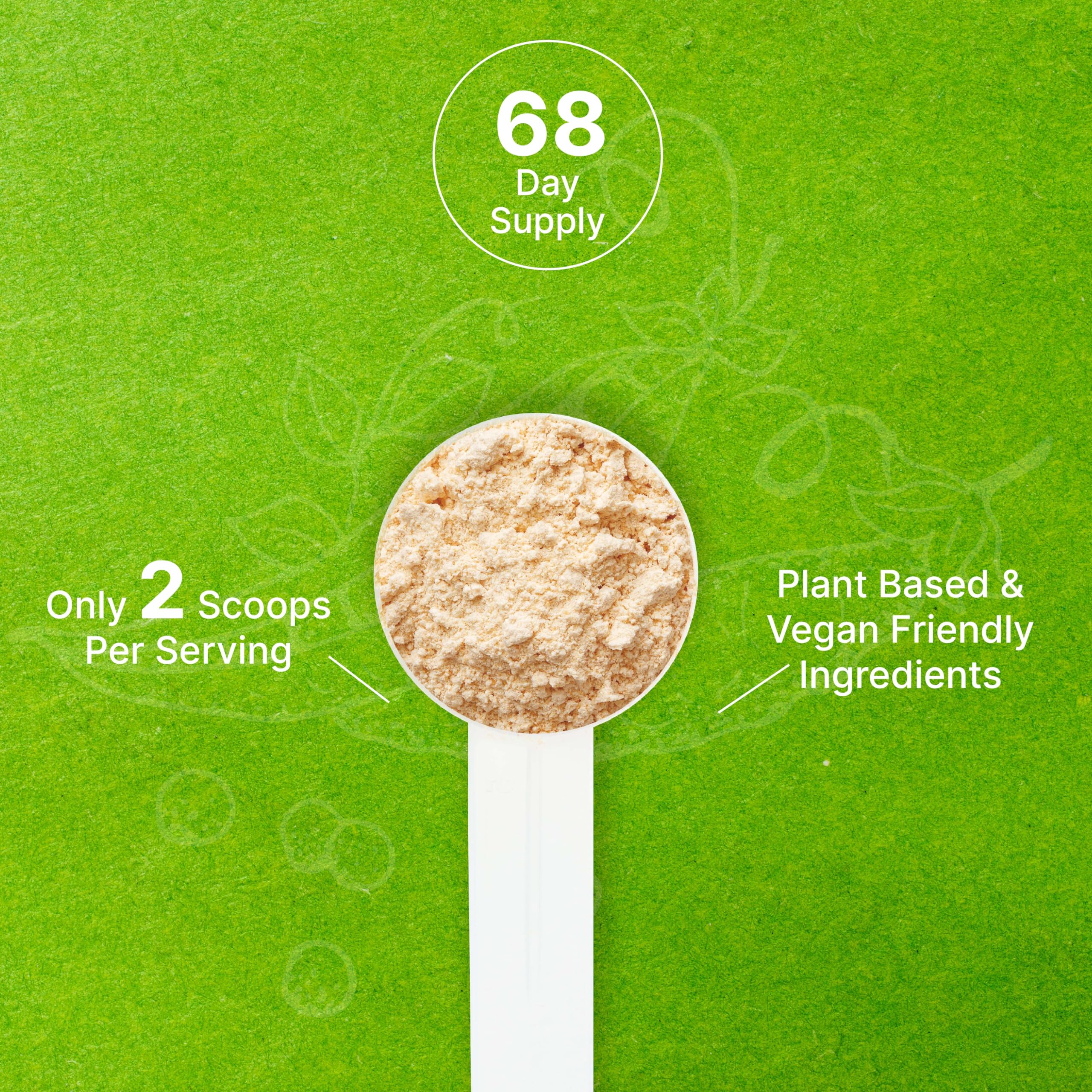 DEAL SUPPLEMENT etiqueta con ingredientes y sellos de calidad visibles