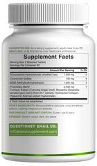 DEAL SUPPLEMENT etiqueta nutricional enfocada para ver dosis e ingredientes clave