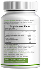 DEAL SUPPLEMENT etiqueta nutricional con ingredientes y dosis verificables