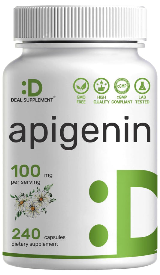 DEAL SUPPLEMENT frasco frontal mostrando etiqueta y beneficios claros