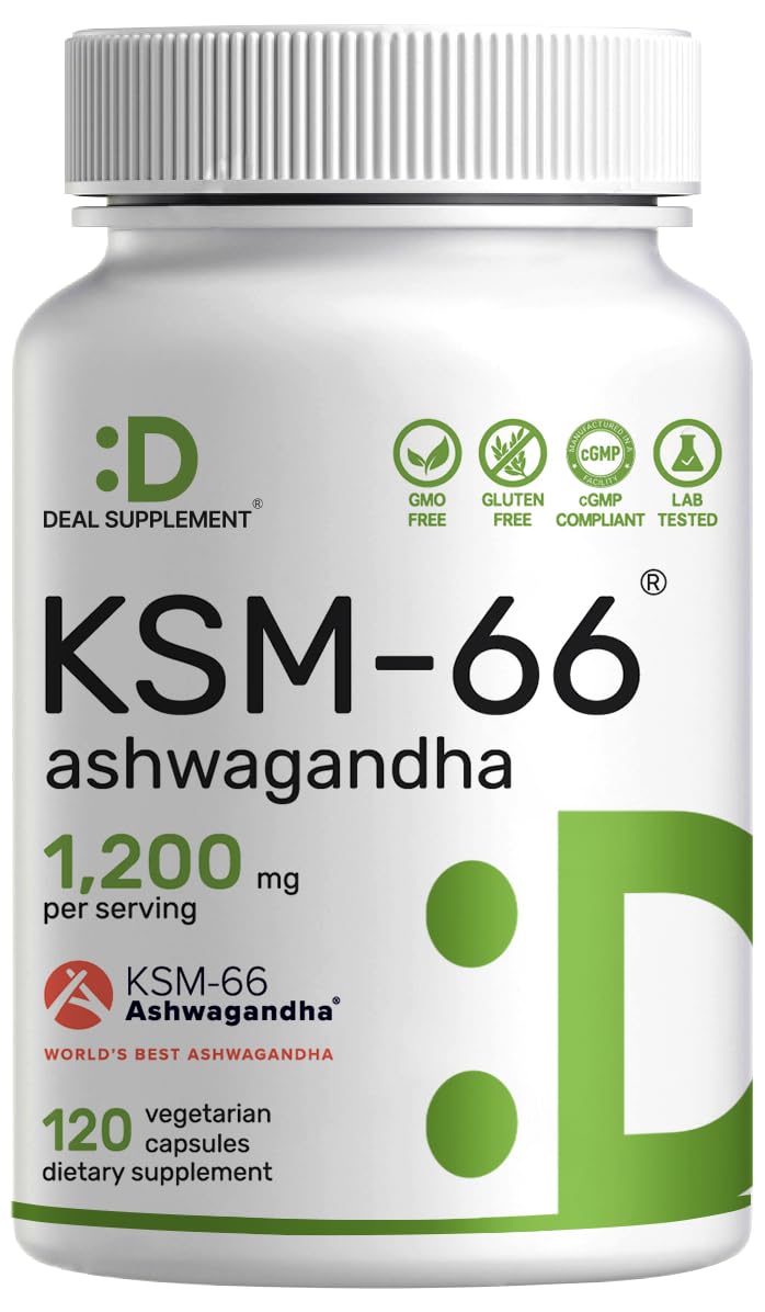 DEAL SUPPLEMENT frasco al frente mostrando 120 cápsulas y etiqueta clara para confianza