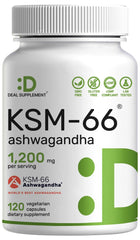 DEAL SUPPLEMENT frasco al frente mostrando 120 cápsulas y etiqueta clara para confianza