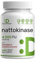 DEAL SUPPLEMENT frasco frontal mostrando 240 cápsulas y beneficios claros