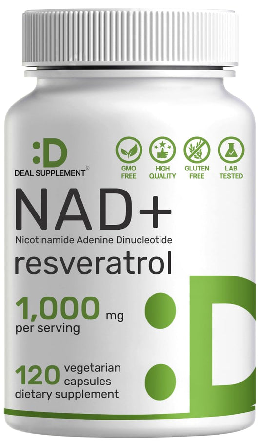 DEAL SUPPLEMENT frasco frontal mostrando diseño y cantidad de cápsulas