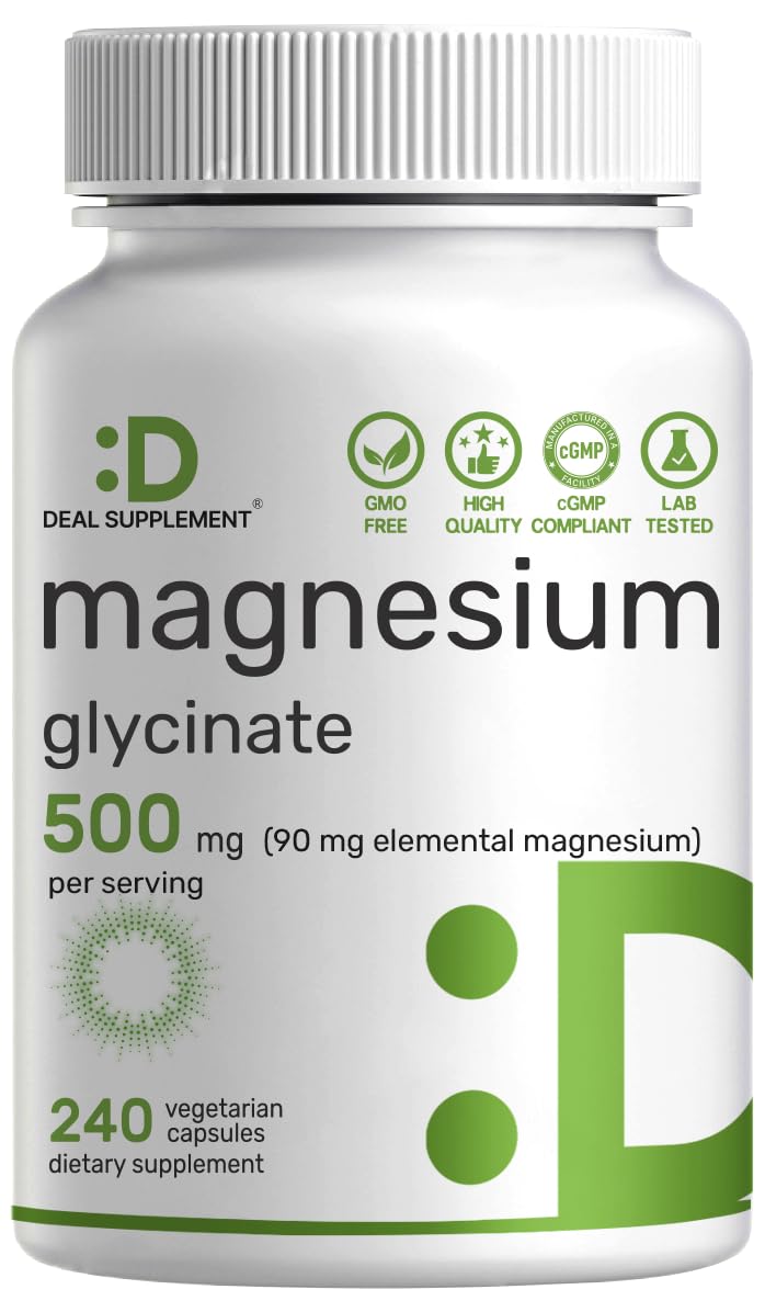 DEAL SUPPLEMENT frasco frontal mostrando cantidad y diseño, claridad del producto