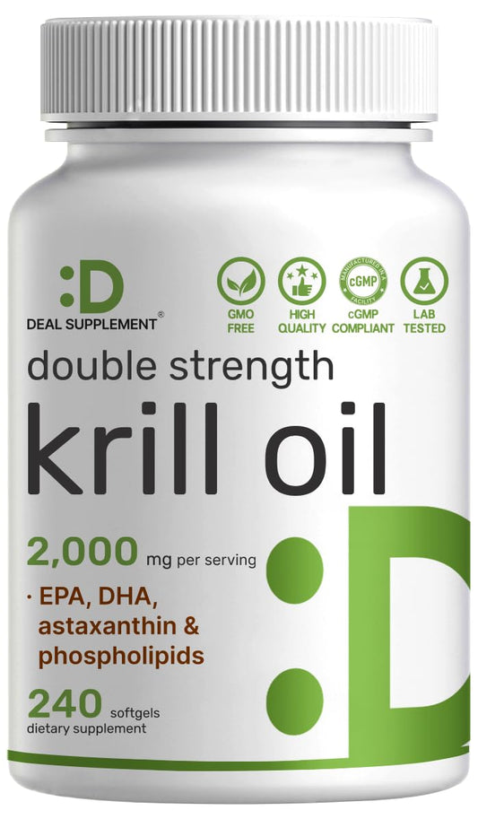 DEAL SUPPLEMENT frasco frontal mostrando 240 cápsulas y marca clara