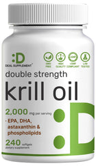 DEAL SUPPLEMENT frasco frontal mostrando 240 cápsulas y marca clara