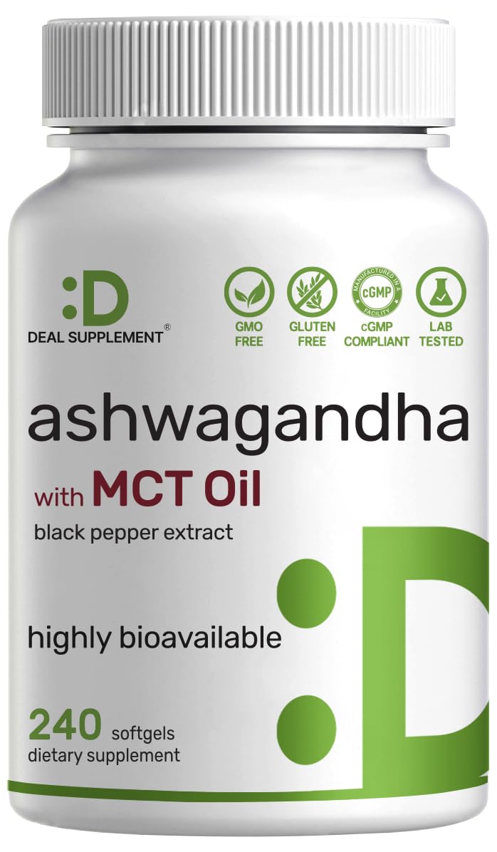 DEAL SUPPLEMENT frente del empaque mostrando 240 softgels y marca