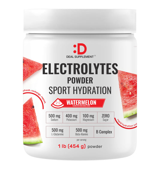 DEAL SUPPLEMENT frente del envase con etiqueta clara y beneficios
