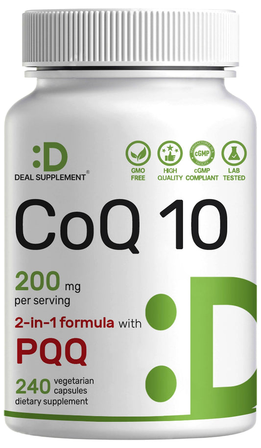 DEAL SUPPLEMENT envase frontal mostrando la etiqueta y beneficios claros